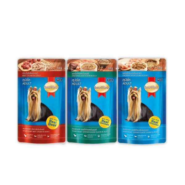 Pate Cho Chó Trưởng Thành SmartHeart Adult 130g