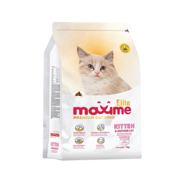  Thức ăn hạt cho mèo Maxime Elite kitten &amp; mother