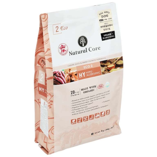 Thức ăn cho chó mọi lứa tuổi Natural Core Eco2 vị thịt vịt