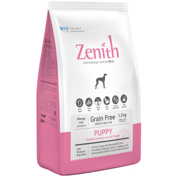 Thức ăn hạt mềm cho chó con Zenith Puppy