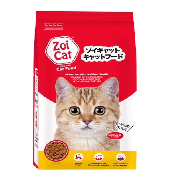  Thức ăn hạt cho mèo Zoi Cat 1kg