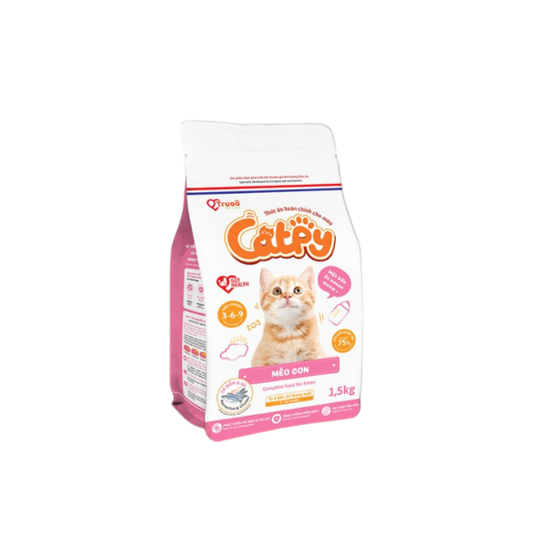 Thức ăn hạt cho mèo con Catpy