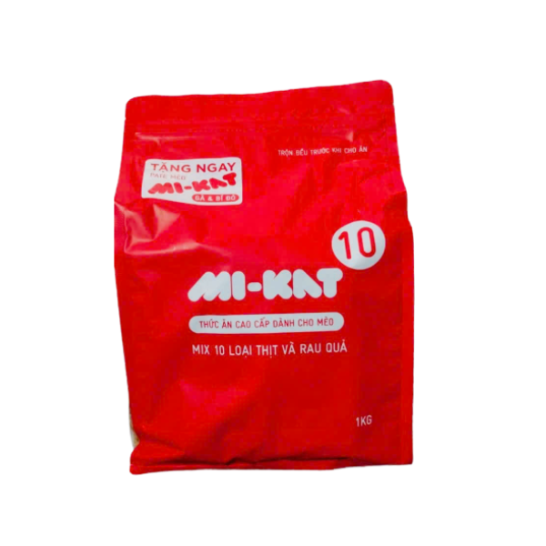 Hạt mi-kat Mix toping thịt &amp; rau CỦ-1KG