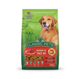 Hạt Classic Pets Adult Dog Beef Flavour (vị Bò) loại 400g