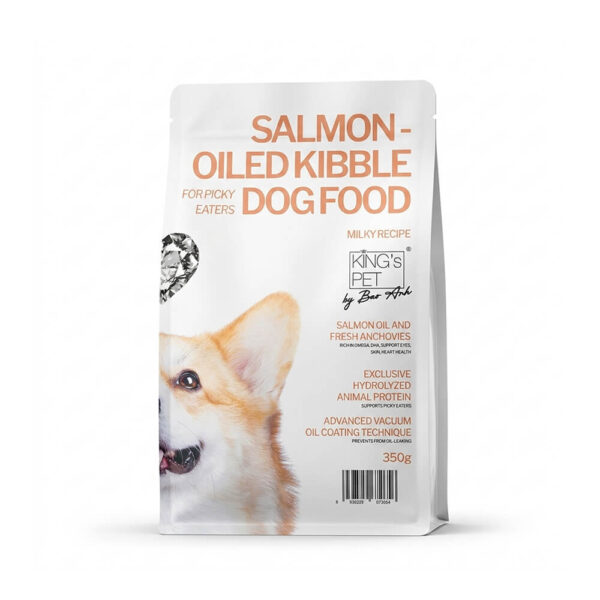 Hạt dầu cá hồi Kings Pet cho chó con Bổ Sung Sữa 1.4kg
