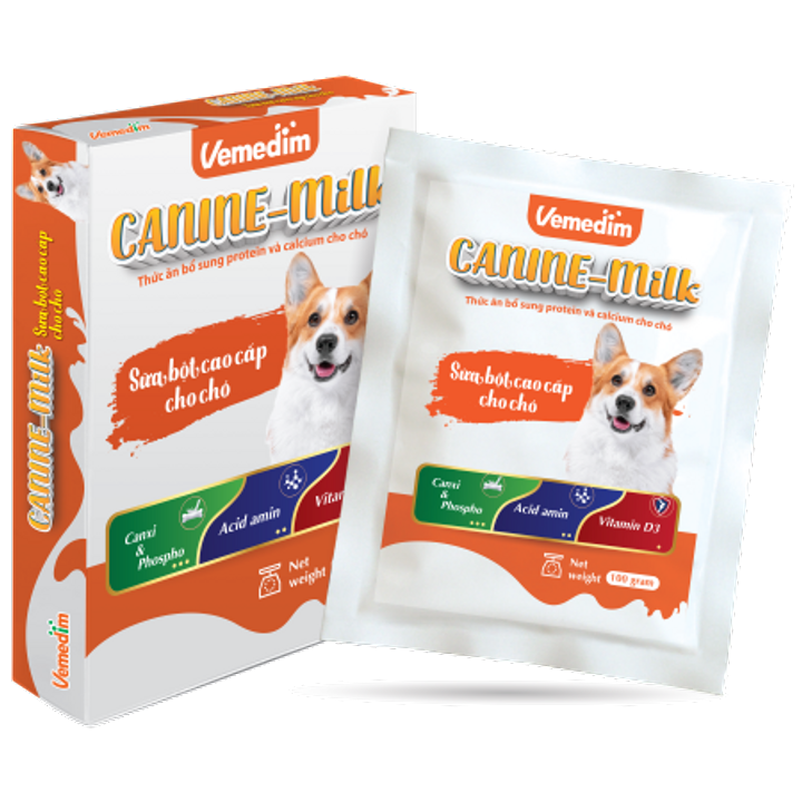 Canine Milk  - Sữa Bột Bổ Sung Protein Và Calcium Cho Chó