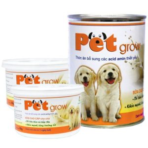 Pet-Grow Sữa Bột Cao Cấp Chó Con - Phù Hợp Cún Từ 1 Ngày Tuổi