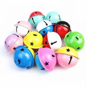 Chuông Lục Lạc Cỡ Lớn Nhiều Màu Cho Mèo 40mm