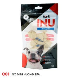 Xương Nơ Hương Sữa Fonti Inu Cho Chó