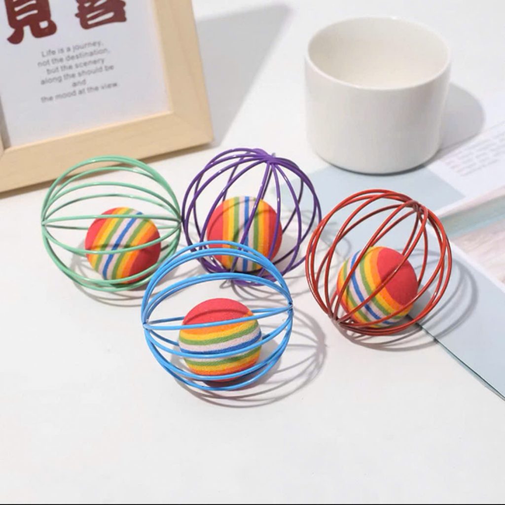 Đồ Chơi Bóng Lồng 7 Màu Cho Mèo