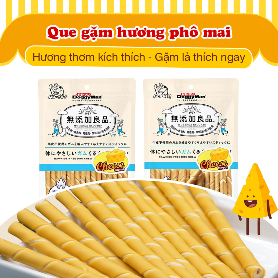 Bánh Thưởng Cho Chó Que Gặm DoggyMan 120G