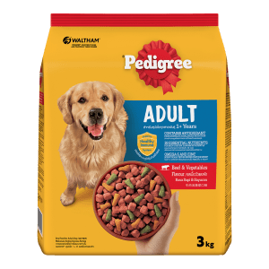 Thức Ăn Cho Chó Trưởng Thành Pedigree Vị Bò Rau Củ 500G