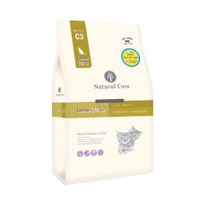 Hạt Mèo NATURAL CORE C3 BENE 3012 Thịt Gà & Cá Hồi 1.5kg