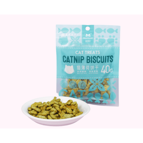 Bánh Thưởng Cá Catnip Cho Mèo 40g - Catnip Biscuits