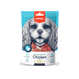 Wanpy - Thịt Gà Sấy Dạng Quả Tạ Cho Chó 100G
