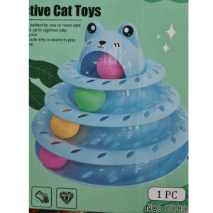 Tháp Đồ Chơi Mèo 4 Tầng Đầu Ếch