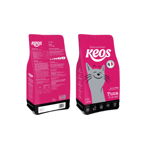 Hạt Keos Cho Mèo Mọi Lứa Tuổi Vị Cá Ngừ