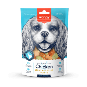 Bánh Cuộn Khô Gà Wanpy 100G