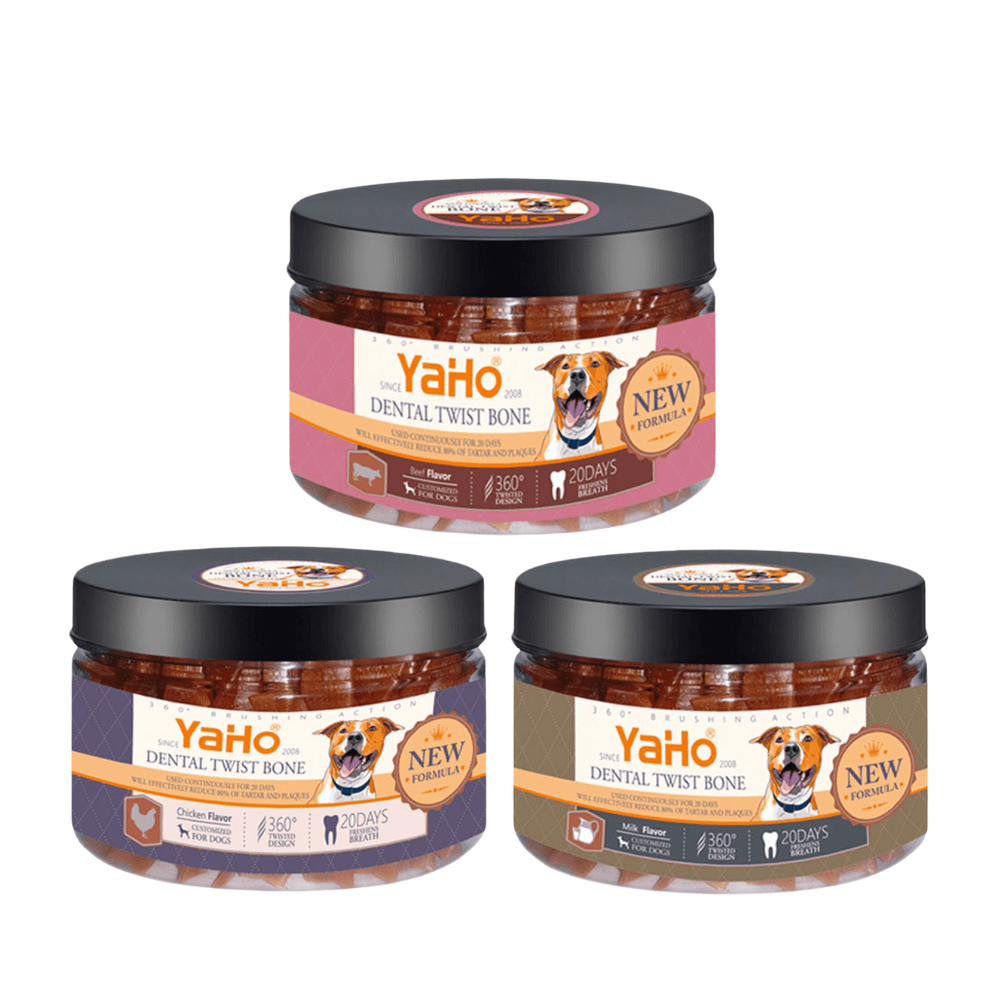 Xương Xoắn Cho Chó Yaho Hộp 165G