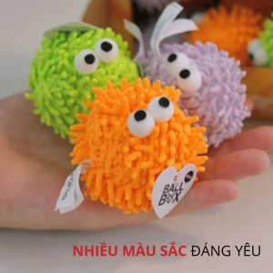 Đồ Chơi Banh Tròn Vui Nhộn Có Chuông Và Cỏ Mèo FOFOS