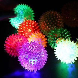 Bóng Gai Có Đèn Kêu Chút Chít Cho Thú Cưng