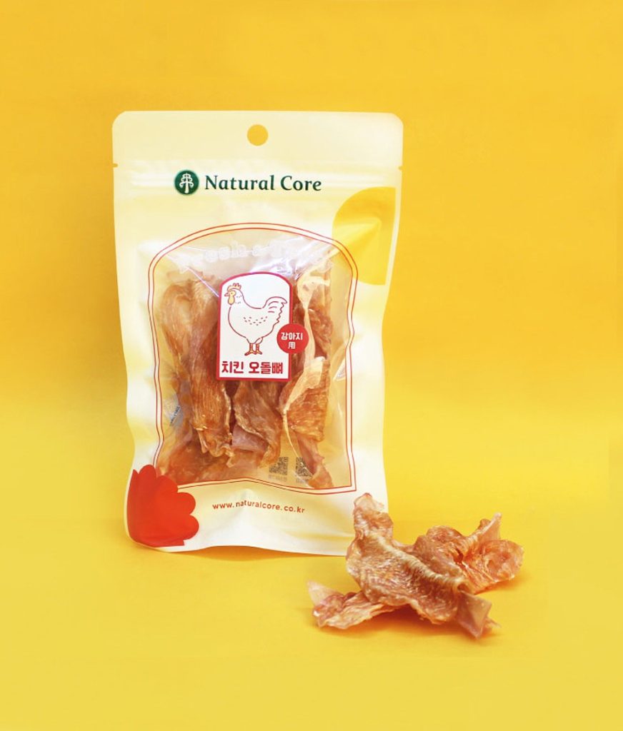 Thịt Gà Cuộn Gân Vịt Natural Core 40G Cho Chó