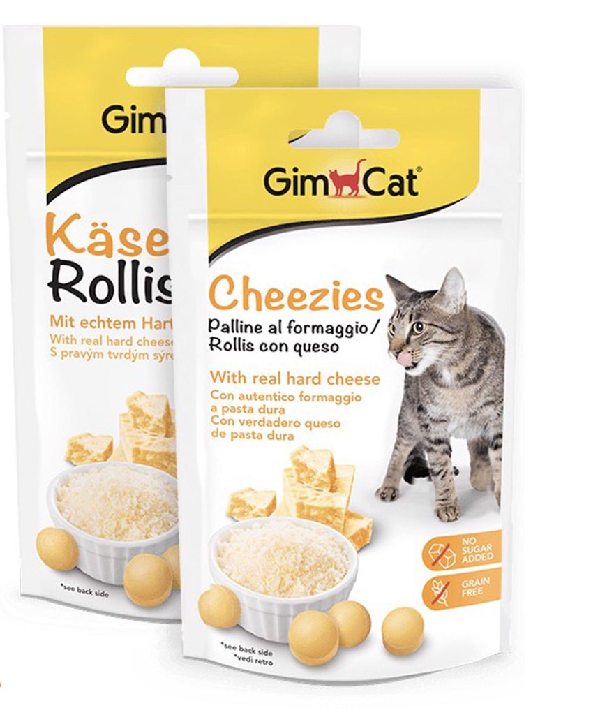 Snack Phô Mai Viên Giảm Stress Gimcat Cheezies Cho Mèo