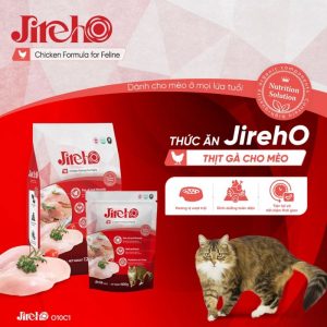 Hạt Cho Mèo JirehO Hàn Quốc Vị Gà