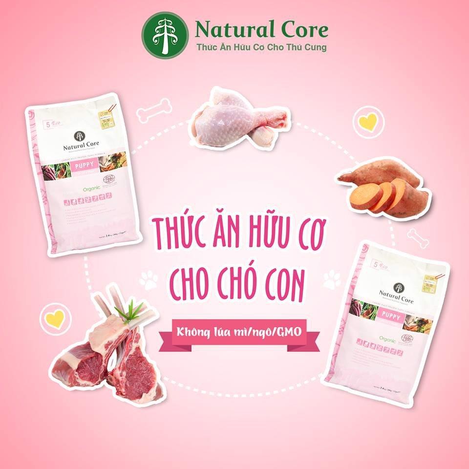 Thức Ăn Hạt Cho Chó Con Natural Core 5A Puppy Vị Cừu