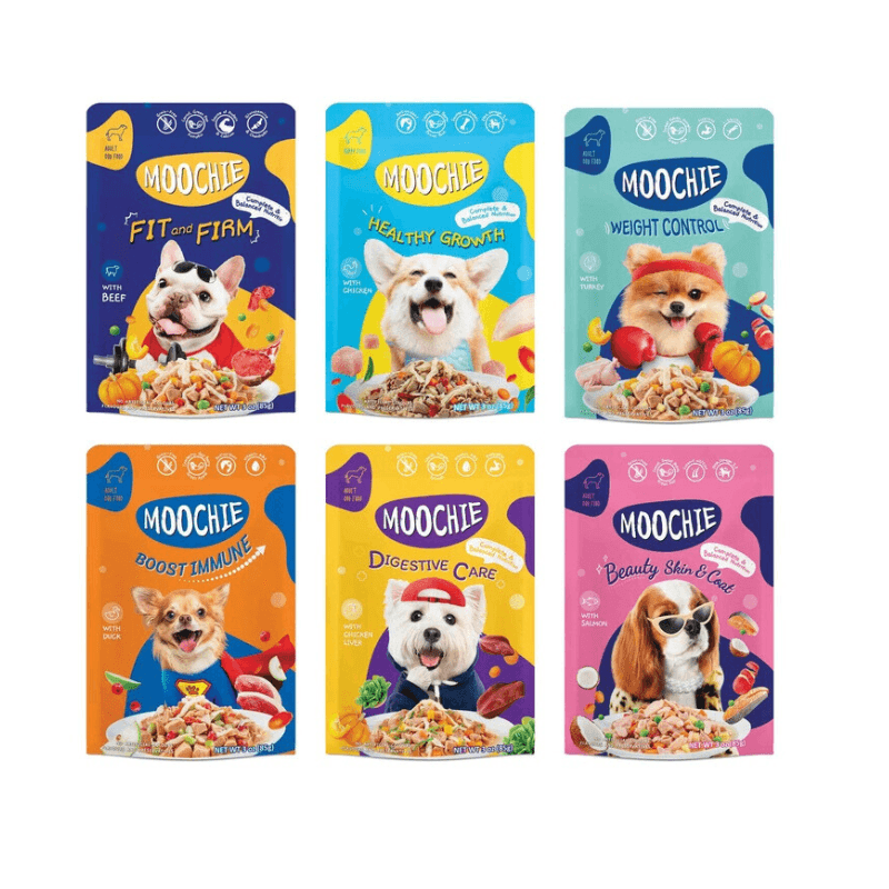 Pate Cho Chó Mọi Lứa Tuổi MooChie 70G-85G (Thái Lan)