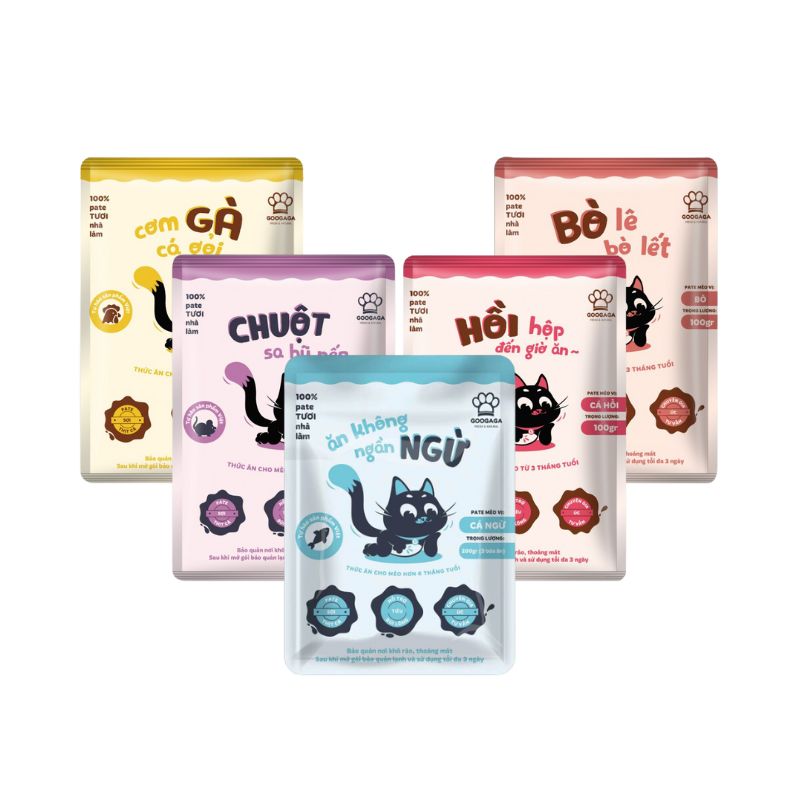 Pate Cho Mèo Googaga 100G