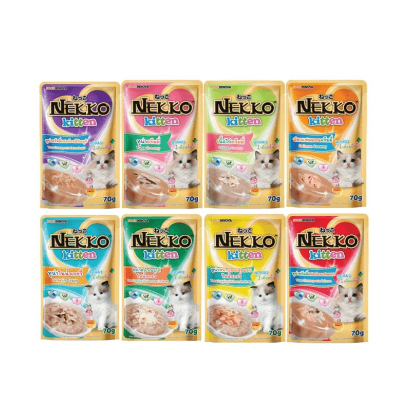 Pate Cho Mèo Con Dạng Kem Nekko Kitten Creamy 70G