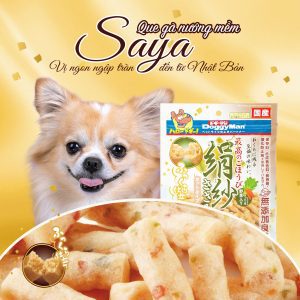 Que Gà Nướng Mềm SAYA Bổ Sung Rau Củ 100G