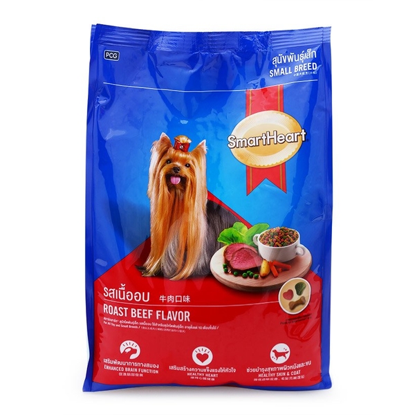 Hạt Smartheart Small Breeds Dành Cho Các Giống Chó Nhỏ - Vị Thịt Bò