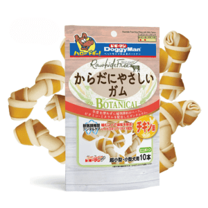 Bánh Thưởng Cho Chó Xương Nơ Hương Gà DoggyMan (10 Cây)