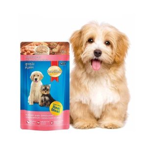 Xốt Pate Vị Gà Cho Chó Con SmartHeart Puppy Chicken Gravy - 130gr