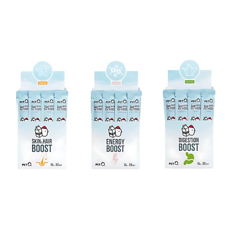 Súp Thưởng Sữa Dê Cho Mèo PetQ 15G