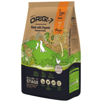 Thức Ăn Cho Chó Hạt Mềm Vị Thịt Vịt ORIGI-7 Duck 1.2KG