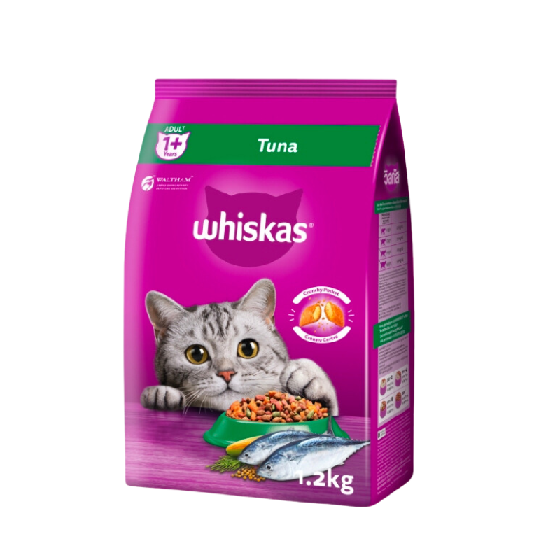 Hạt Whiskas Adult Vị Cá Ngừ Cho Mèo Trưởng Thành