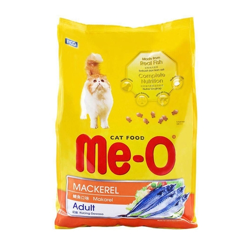 Me-O Adult Cat Mackerel – Thức Ăn Hạt Cho Mèo Trưởng Thành Vị Cá Thu
