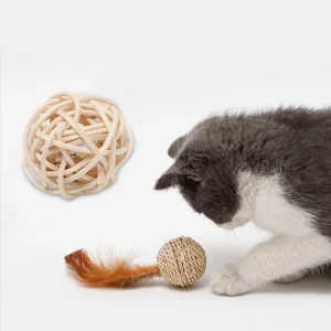 Combo 2 Bóng Đồ Chơi Cho Mèo