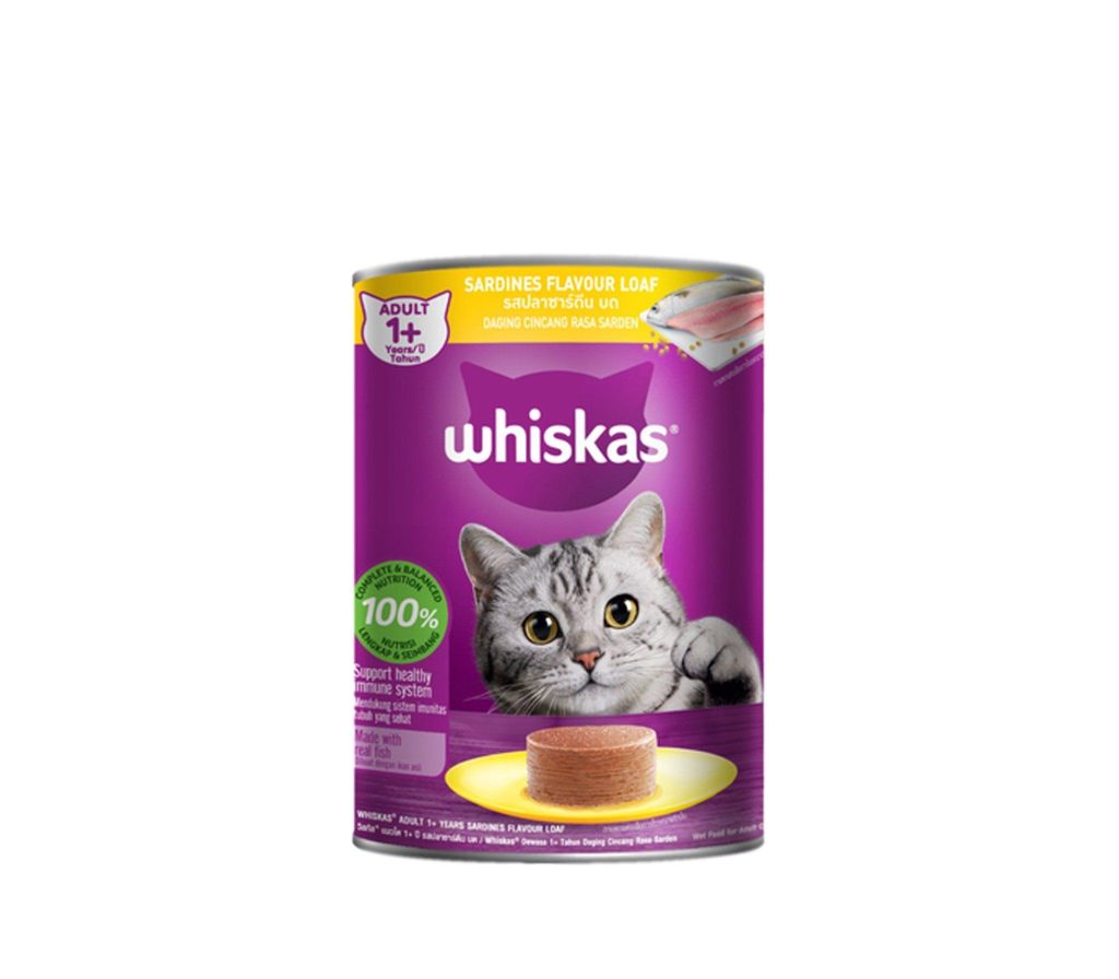 Pate WHISKAS Sardines - Cá Mòi 400G