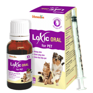 Loxic Oral For Pet - Kháng Viêm, Giảm Đau, Hạ Sốt Cho Chó, Mèo