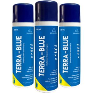 Xịt Sát Khuẩn Da Thú Cưng Terra Blue 220ml