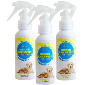 Dầu Tắm Khô Vemedim Smooth & Sweet Khử Mùi Và Làm Sạch Cho Chó Mèo 100ml
