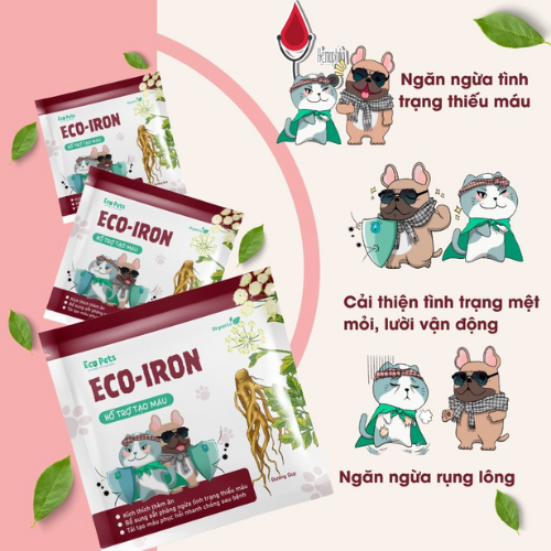 Eco-Iron Bổ Máu Chó Mèo (Gói 5G)