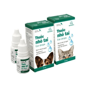Thuốc Nhỏ Tai Chó Mèo Vemedim Ear Drops (Đặc Trị Viêm Tai Chó Mèo 10ml)