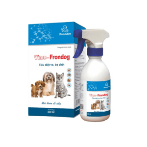 Xịt Trị Ve Rận, Bọ Chét Vime - Frondog 250ml Cho Chó Mèo