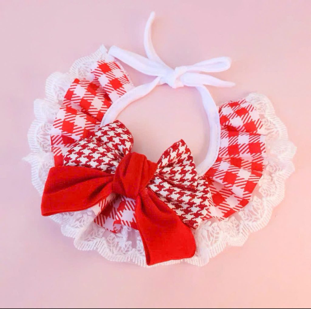 Yếm Cổ Caro Cho Thú Cưng