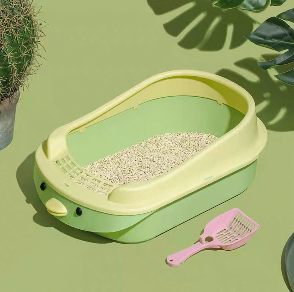 Khay Vệ Sinh Cho Mèo Hình Con Vật Dễ Thương